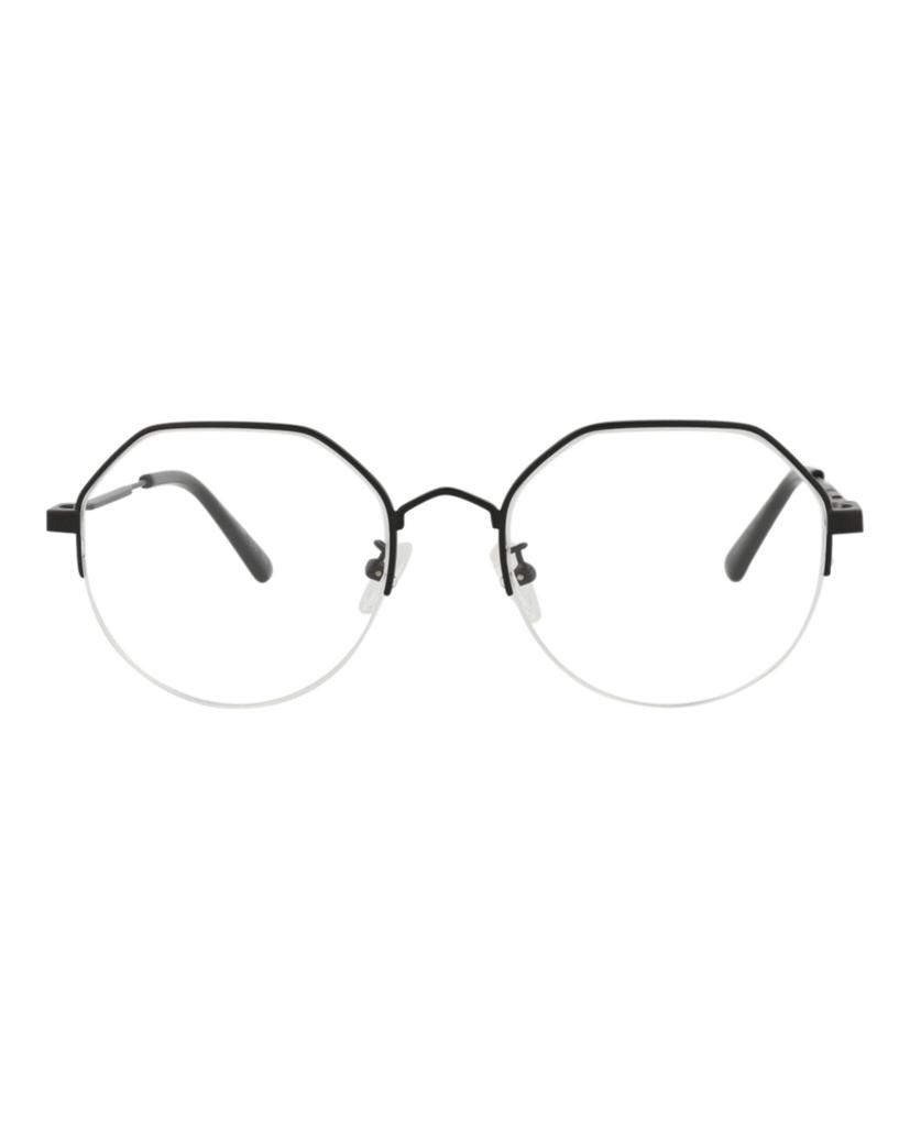 Alexander McQueen Round-Frame Metal Optical Frames
