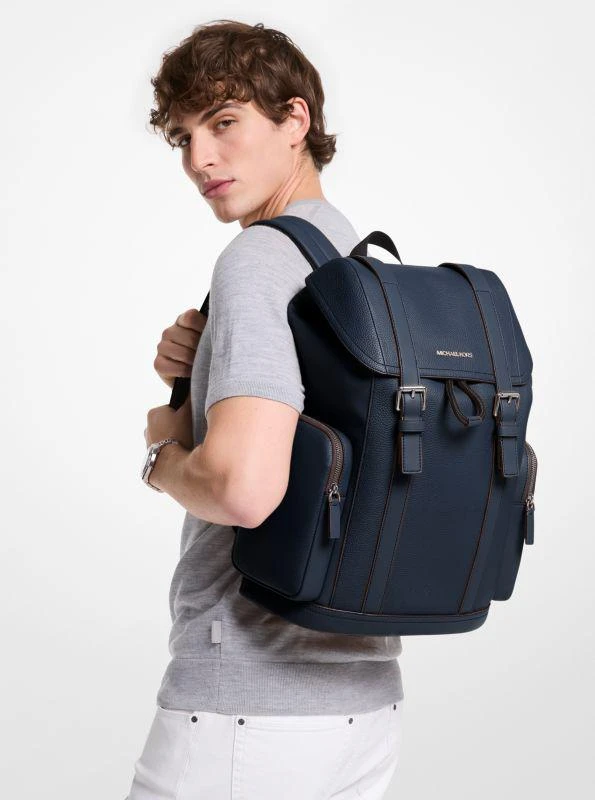 Michael Kors Cooper Pebbled Leather Backpack 1