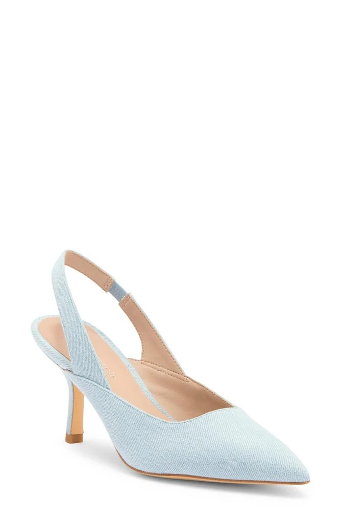 Stuart Weitzman Zuri Slingback Leather Pump