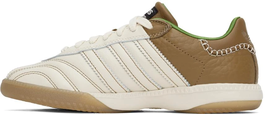 Wales Bonner Off-White & Brown adidas Originals Edition Samba Millennium Sneakers 3