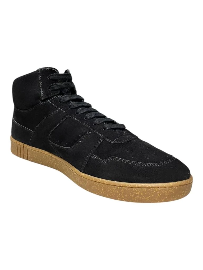 Bally Wiggles 6303810 Men's Black Calf Suede High Top Sneakers 1