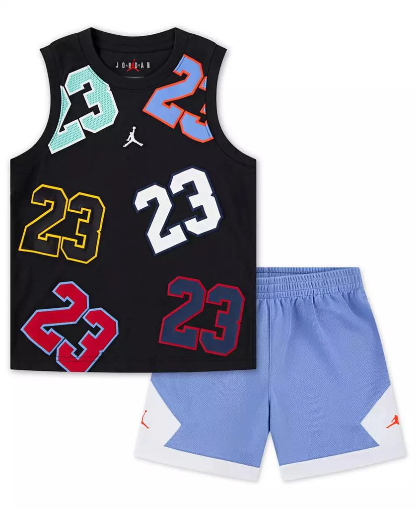 Jordan Toddler Boys 2-Piece 23 Mashup Tank and Shorts Set 1
