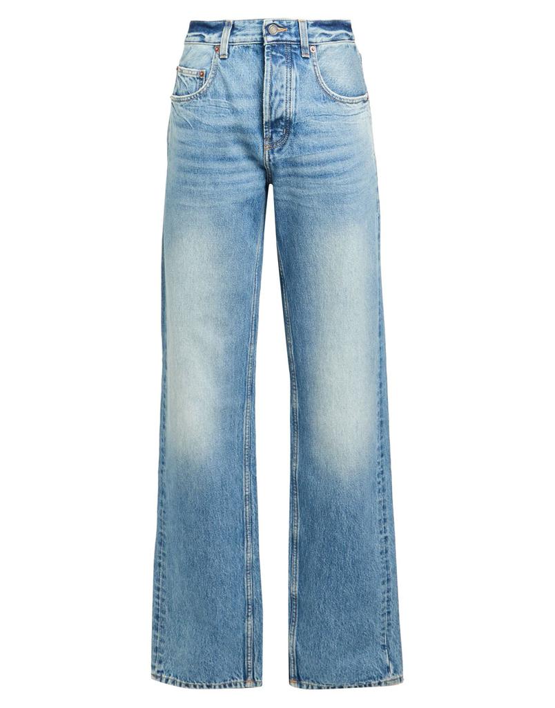 ■Saint Laurent■ Low Rise Straight Fit Denim Pants Sicily B Saint Laurent 70's Jeans in Vintage Denim | Saks Fifth Avenue