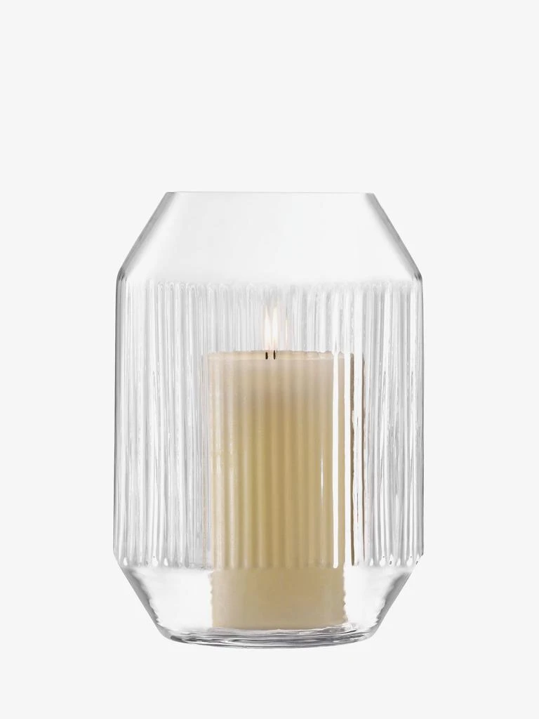 LSA International Rotunda lantern-vase h26cm clear 2
