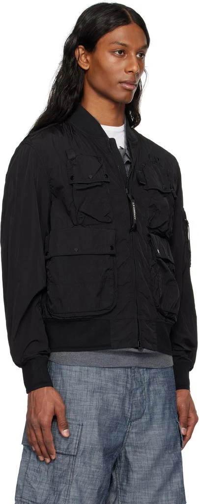 C.P. Company Black Chrome-R Multipocket Bomber Jacket 2