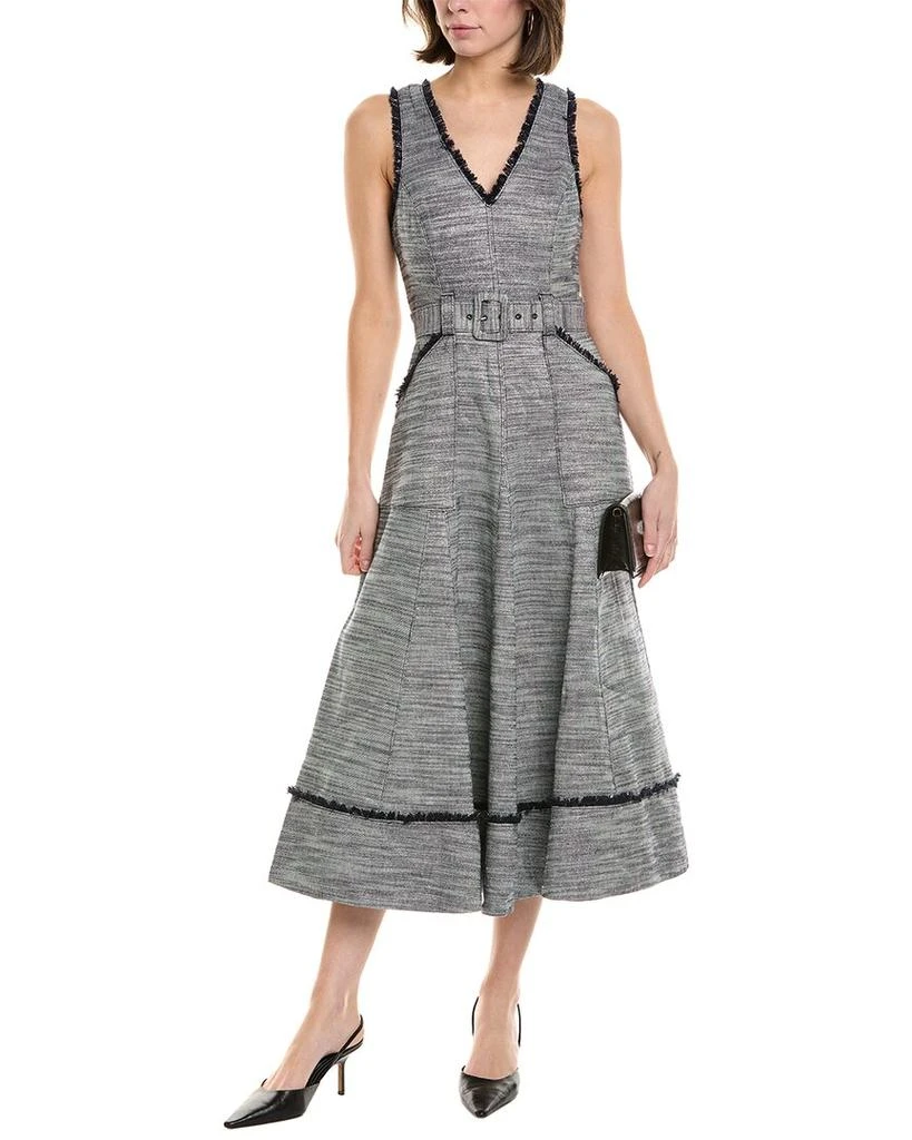 Tadi Linen-Blend Midi Dress  On Sale Now with Up to 66% Off | Discover  Exclusive Deals & Savings at BeyondStyle  Authentic Cinq  Sept women| clothing|dresses with Limited-Time Discounts, Free Shipping,