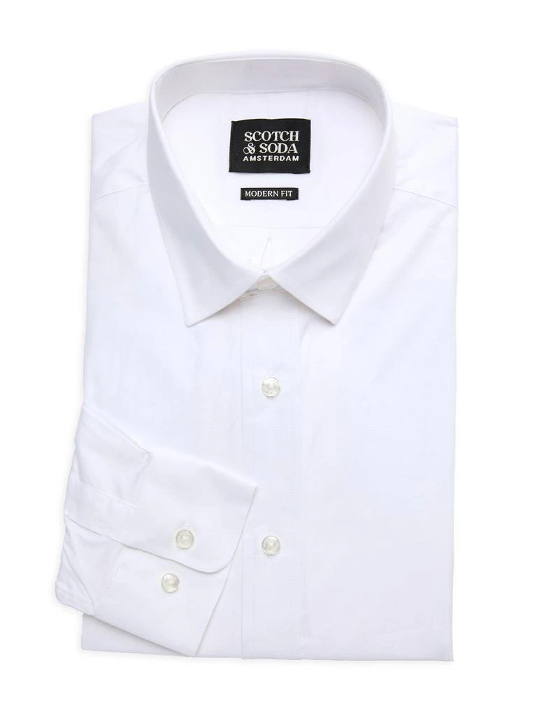 Point Collar Formal-Fit Dress Shirt