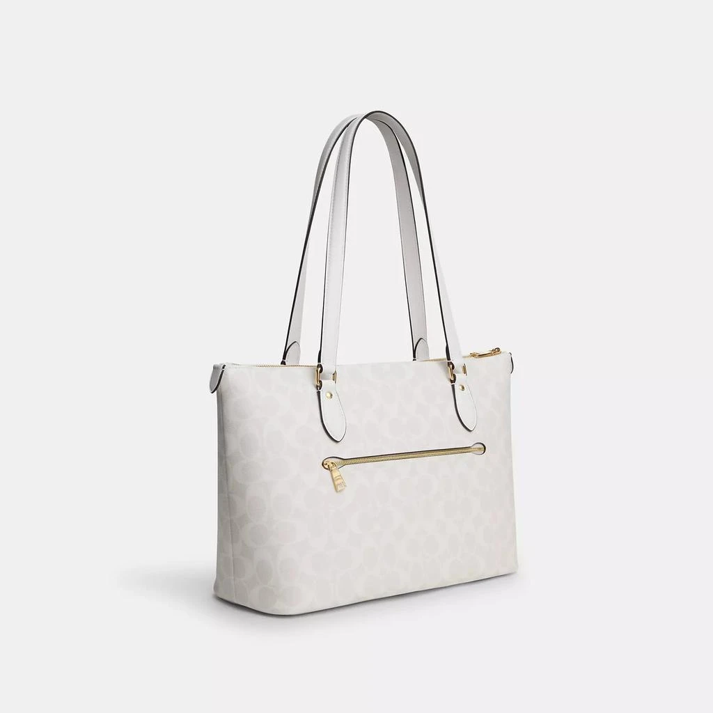 Coach Gallery Tote Bag In Signature Canvas 3