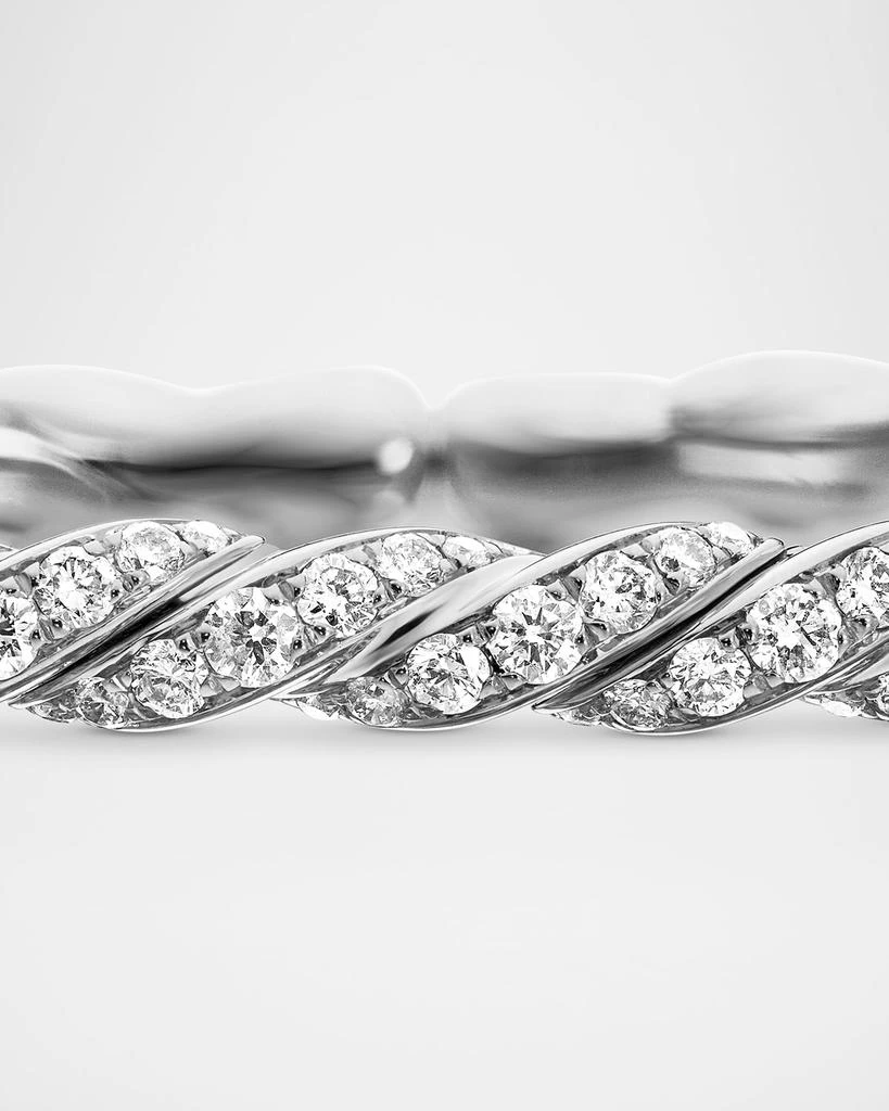 David Yurman Sculpted Cable Flex Bracelet in 18K White Gold, 3.5mm 6