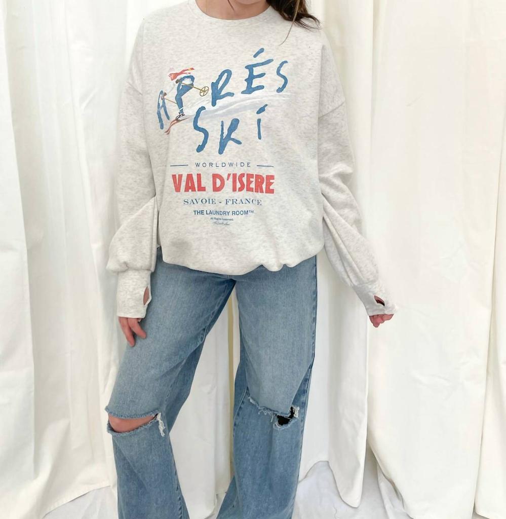 The Laundry Room The Laundry Room - Apres Ski Savole France Sweatshirt