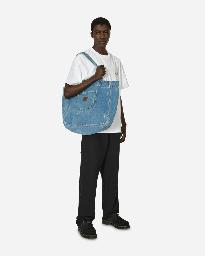 Carhartt WIP Stamp Tote Bag Blue Bleached 6