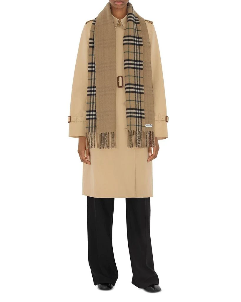 Burberry Reversible Check Cashmere Scarf 3