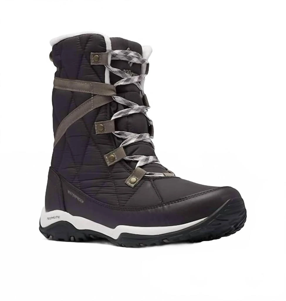 Columbia Women
s Cascara Omni-Heat Snow Boots In Dark Grey