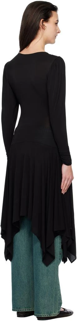Paloma Wool Black Melinda Midi Dress 3