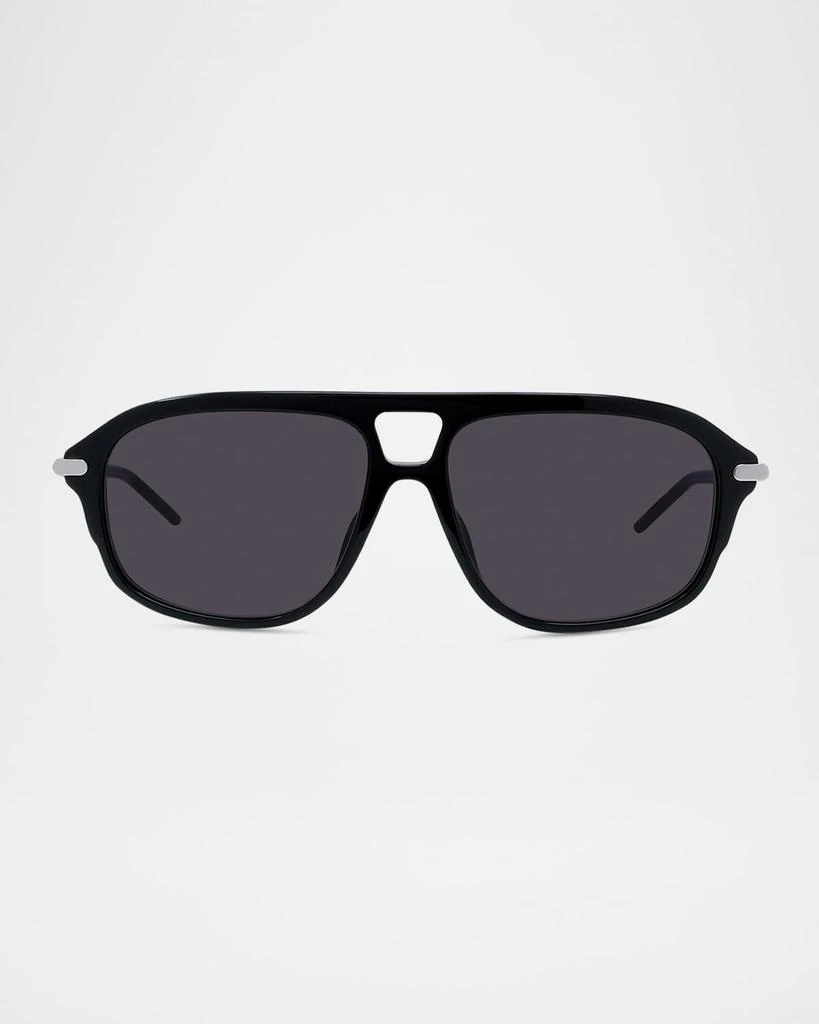 Givenchy Men's GV40113IM Acetate Square Sunglasses 1