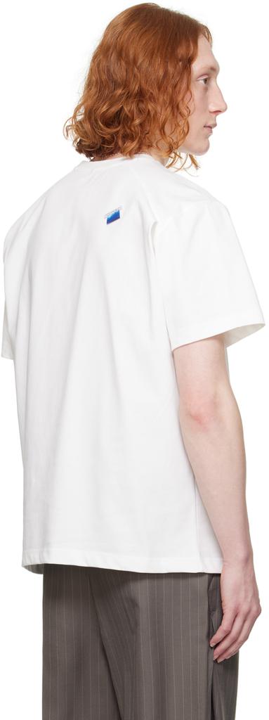 【ADER ERROR】LANGLE T-SHIRT ADER error White Langle T-Shirt - T-Shirts - BeyondStyle
