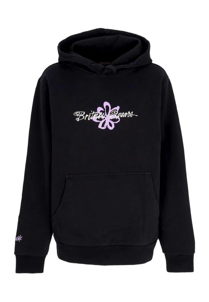 Welcome Women's Hoodie W Believe Pigment Dyed Hoodie X Britney Spears Black 1