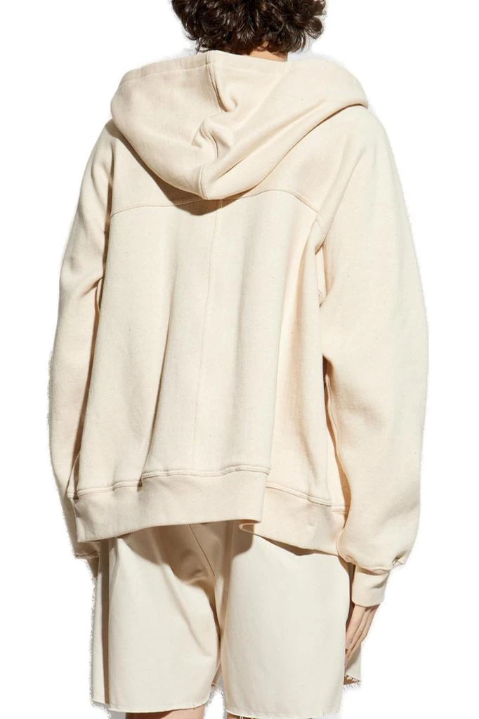 Rick Owens Zip-Up Drawstring Hoodie – On Sale Now with Up to 48