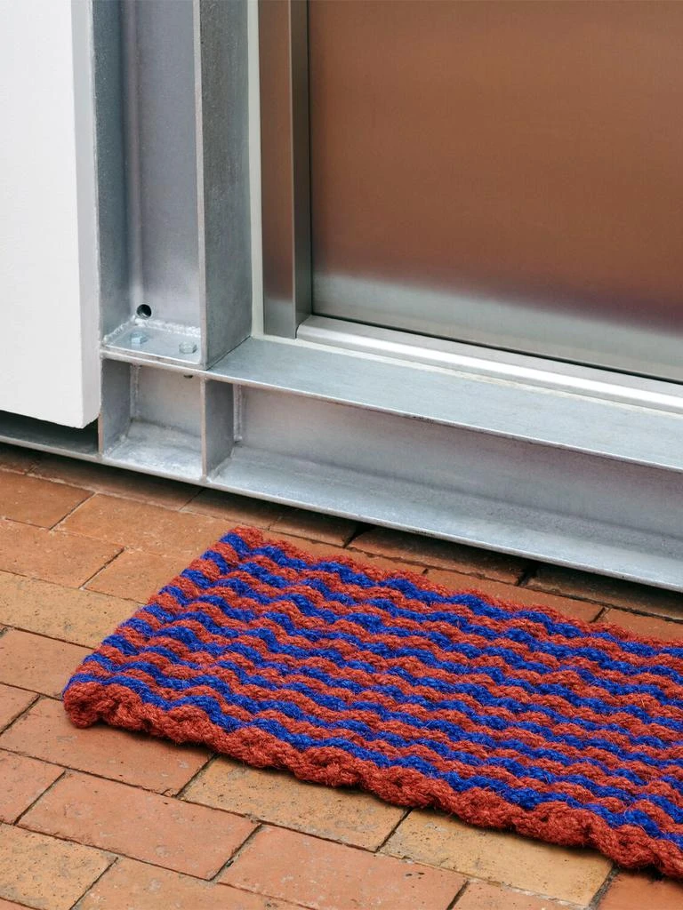 HAY Wavy Stripe Woven Doormat 1