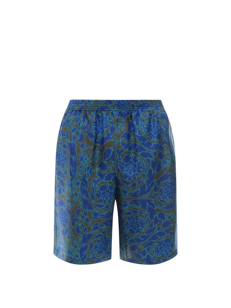 Versace Versace Baroque Printed Bermuda Shorts from Cettire