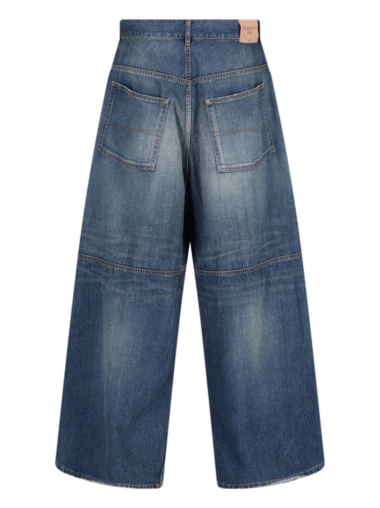 デニム・ジーパン BALENCIAGA Women Denim Pants 1821701 814225 TRW59 2540 BLUE Balenciaga Low-waisted blue jeans | TheDoubleF