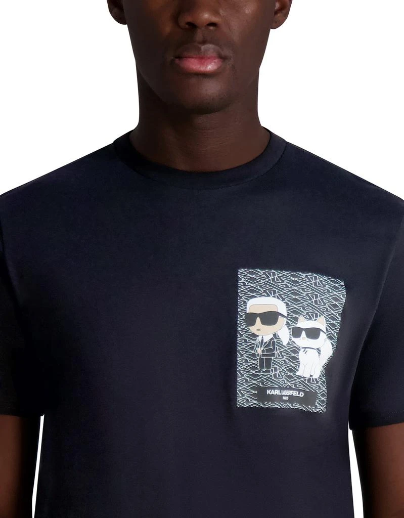Karl Lagerfeld Paris BOX KARL CHOUPETTE CHEST T-SHIRT 5