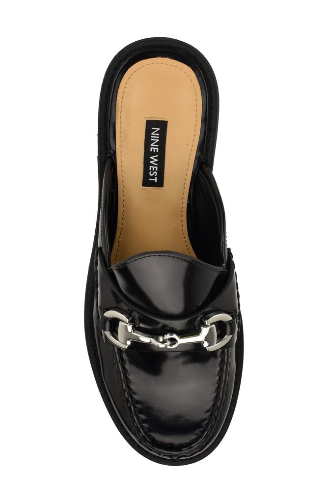 Nine West Duntal Platform Bit Loafer Mule 5