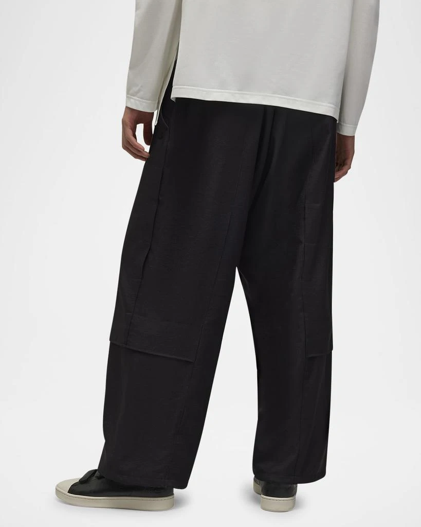 Y-3 Men's Baggy Paneled Pants 3