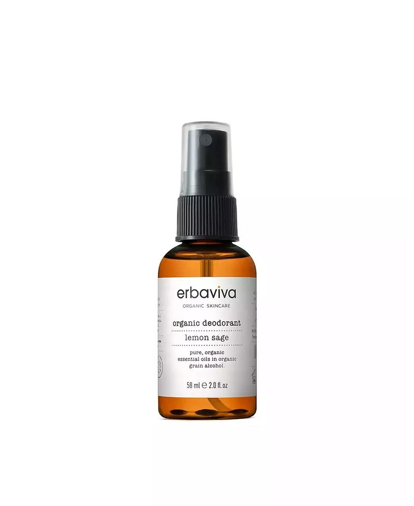 Erbaviva Lemon Sage Deodorant, 2 oz. 1