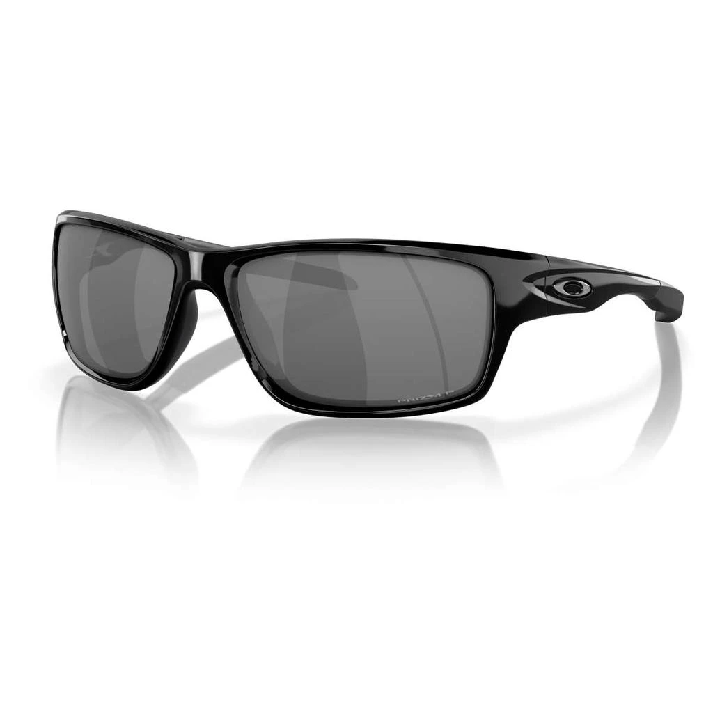 Oakley Oakley Canteen Men's Black Wrap Polarized Sunglasses 1