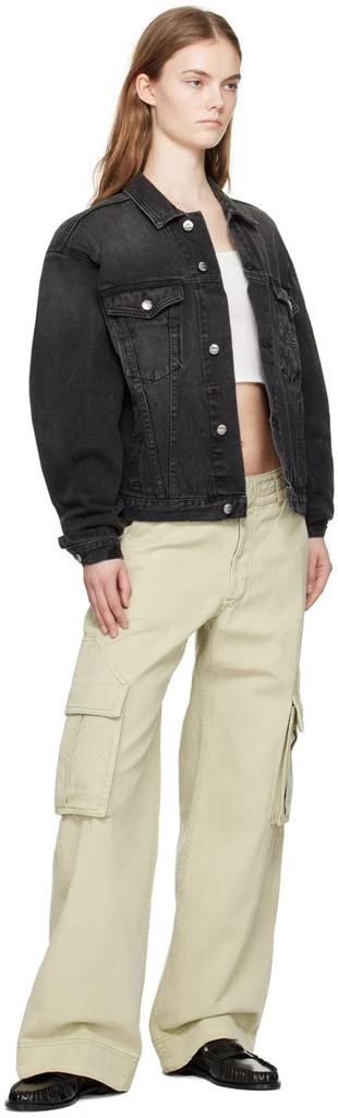 Rhude SSENSE Exclusive Black Denim Jacket 4