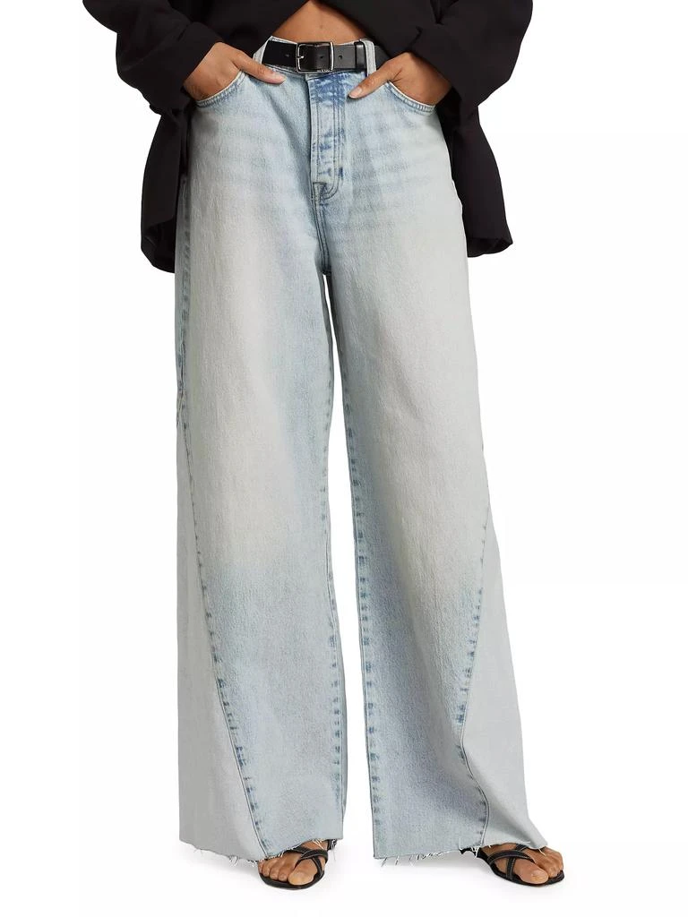 7 For All Mankind Zoey Stretch Wide-Leg Jeans 3