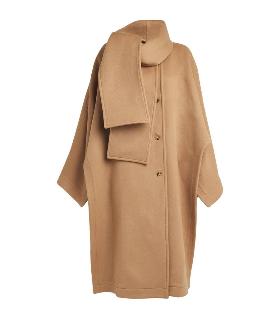 A.W.A.K.E. Mode Wool Poncho Coat 1