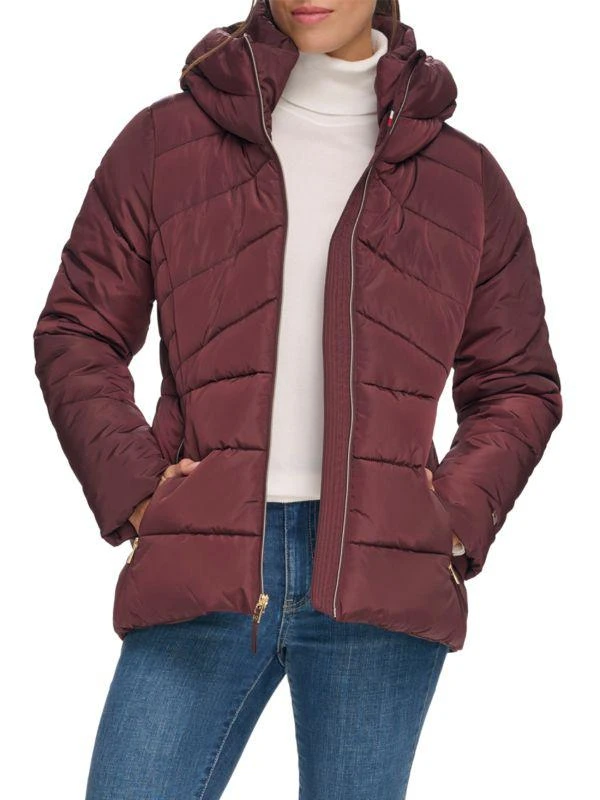 Tommy Hilfiger Channel Quilt Puffer Jacket 1