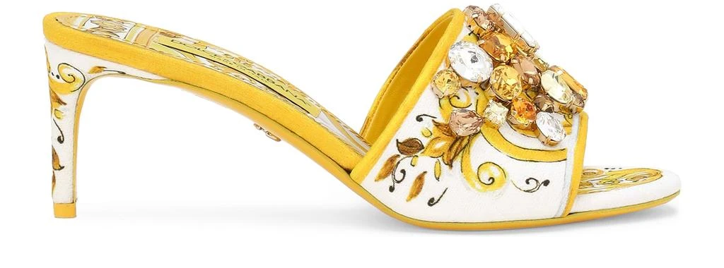 Dolce & Gabbana Majolica brocade mules 2
