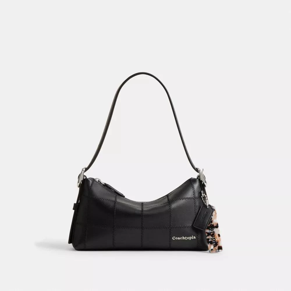Coach Alter/Ego Small Slouchy Shoulder Bag In Checkerboard Upcrafted Leather 1