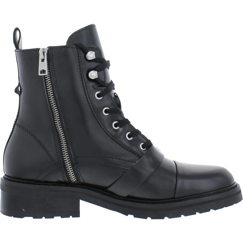 ALL SAINTS Donita  Womens Zipper Pull On Combat & Lace-up Boots 3