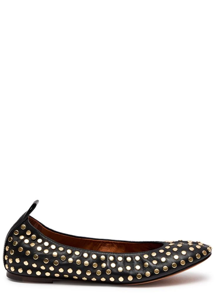 Lanvin Studded leather ballet flats 1