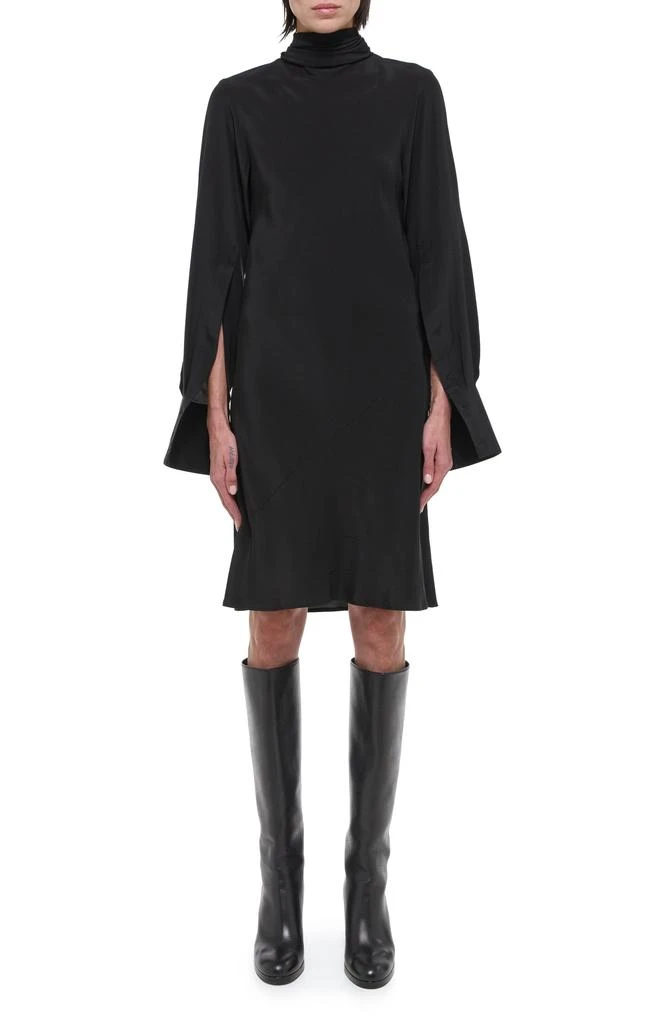 Shop Scarf Neck Long Sleeve Silk Dress on Sale at BeyondStyle  Get 87% Off  Scarf Neck Long Sleeve Silk Dress with Limited-Time Flash Deals, Exclusive  Discounts, and Special Offers. Enjoy Unbeatable
