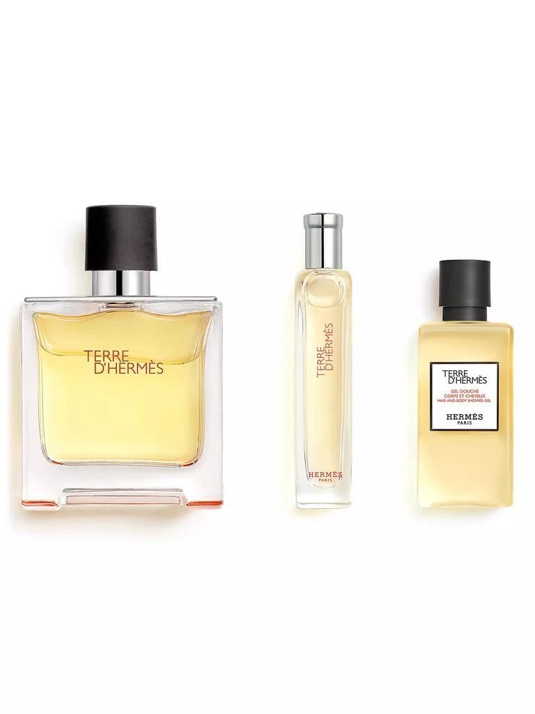 Hermes Terre D’Hermès Pure Perfume 3-Piece Gift Set 2