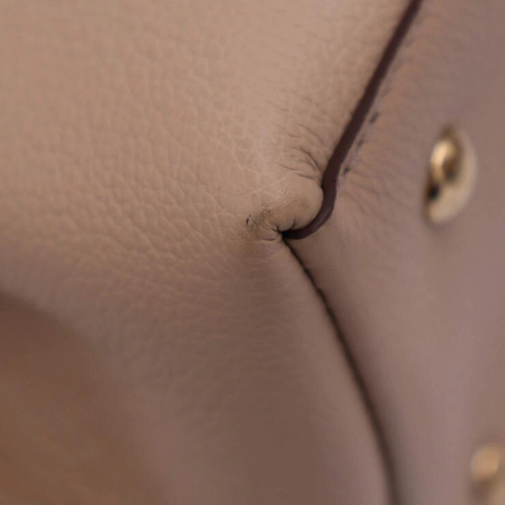 Louis Vuitton Louis Vuitton Gray Leather Lockme Ever MM Top Handle Bag 9