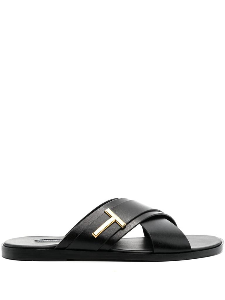 Tom Ford Tom Ford Preston Slide Sandals - Shoes - BeyondStyle