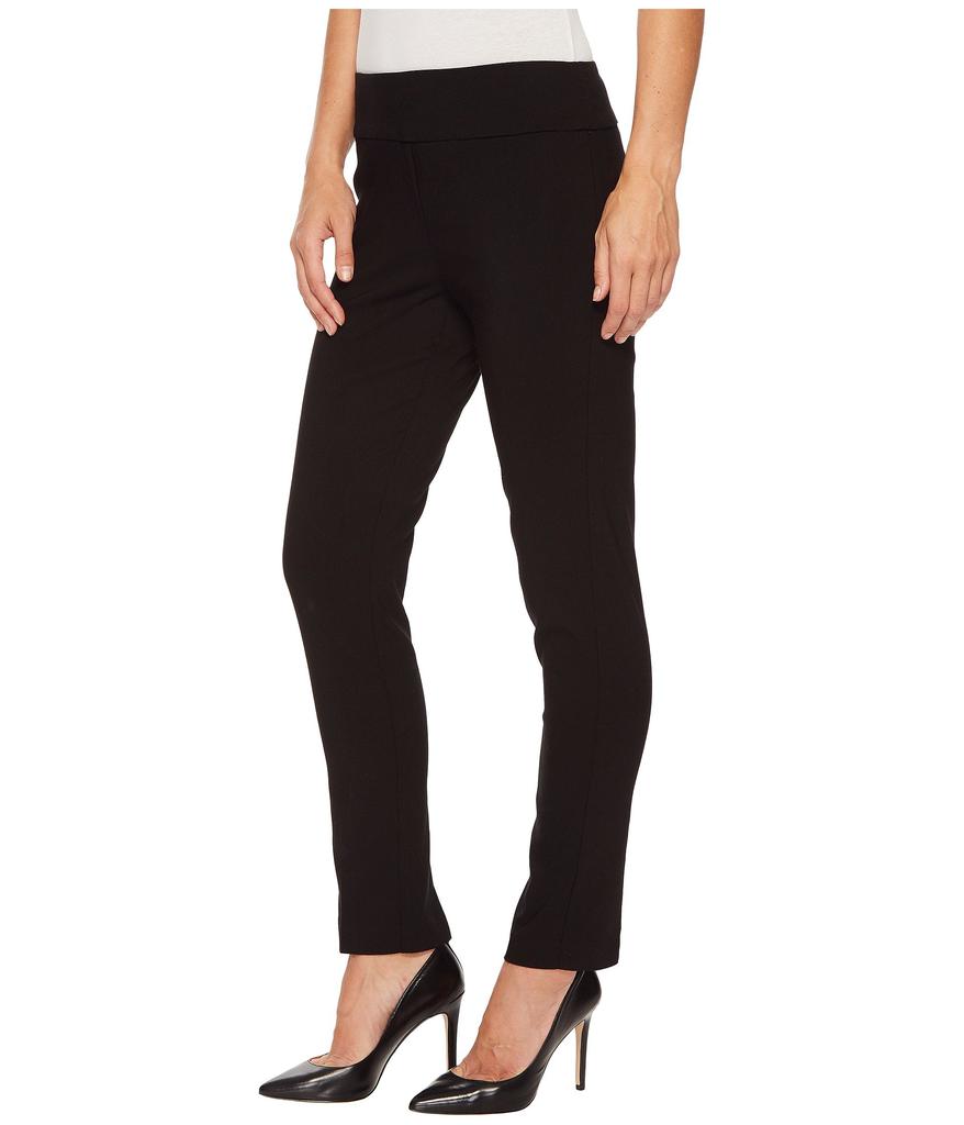 Elliott Lauren Control Stretch Pull-On Ankle Pants with Back Slit detail