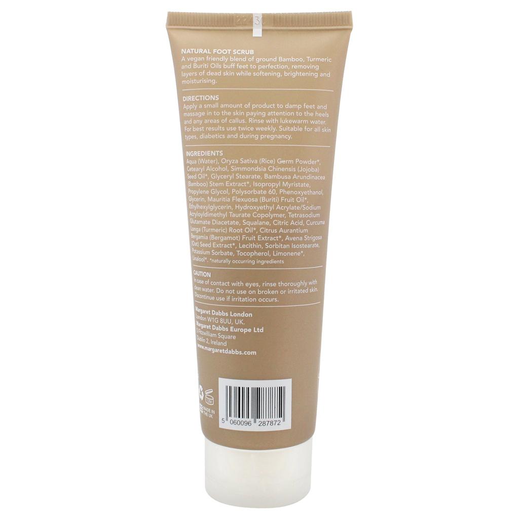 Margaret Dabbs Pure Natural Foot Scrub by  for Unisex - 3.38 oz Scrub