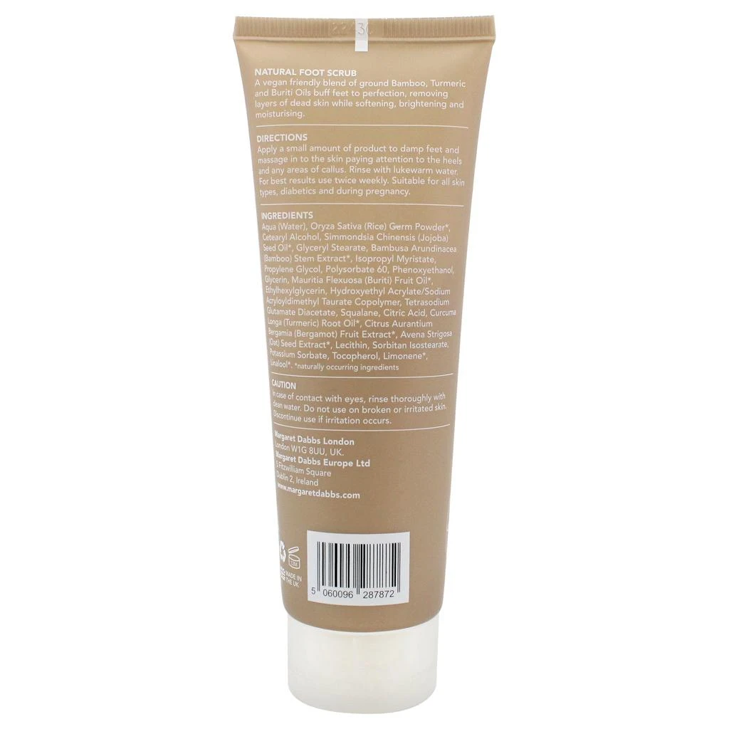 Margaret Dabbs Pure Natural Foot Scrub by  for Unisex - 3.38 oz Scrub 2