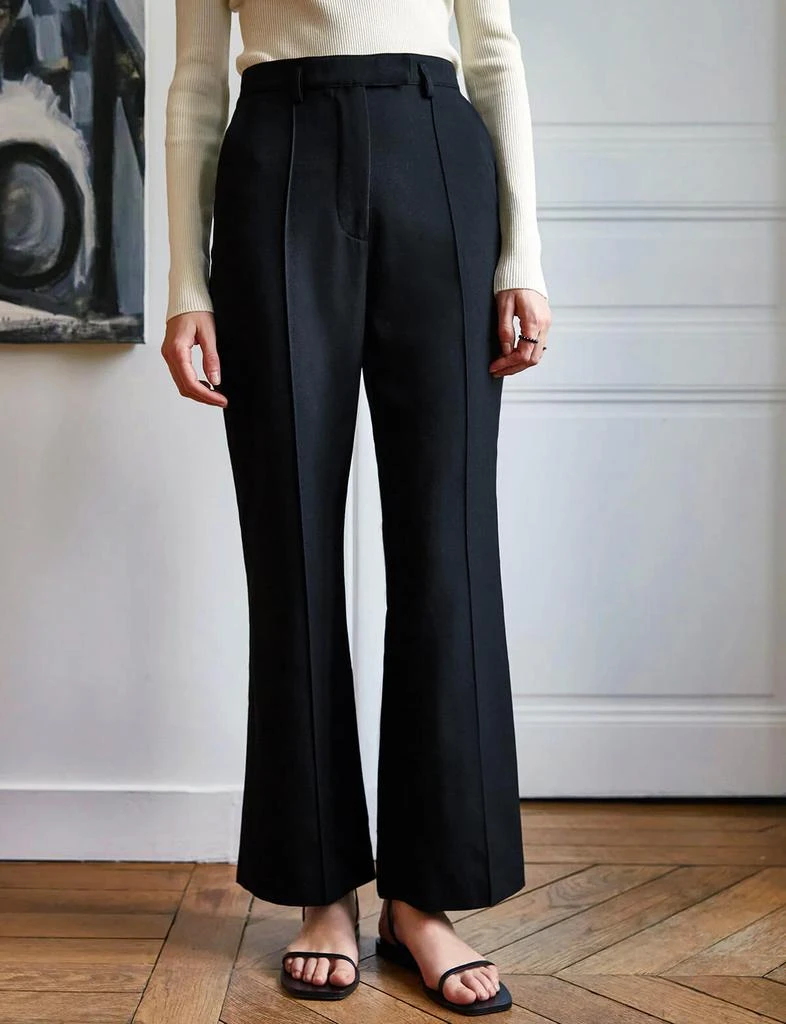 Pixie Market Daria Black Flared Pants 1