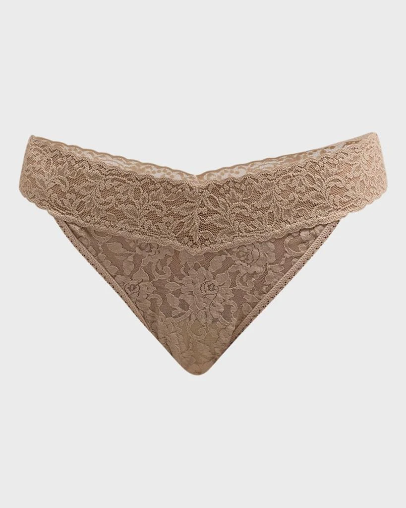 Hanky Panky Stretch Lace Traditional-Rise Thong 2