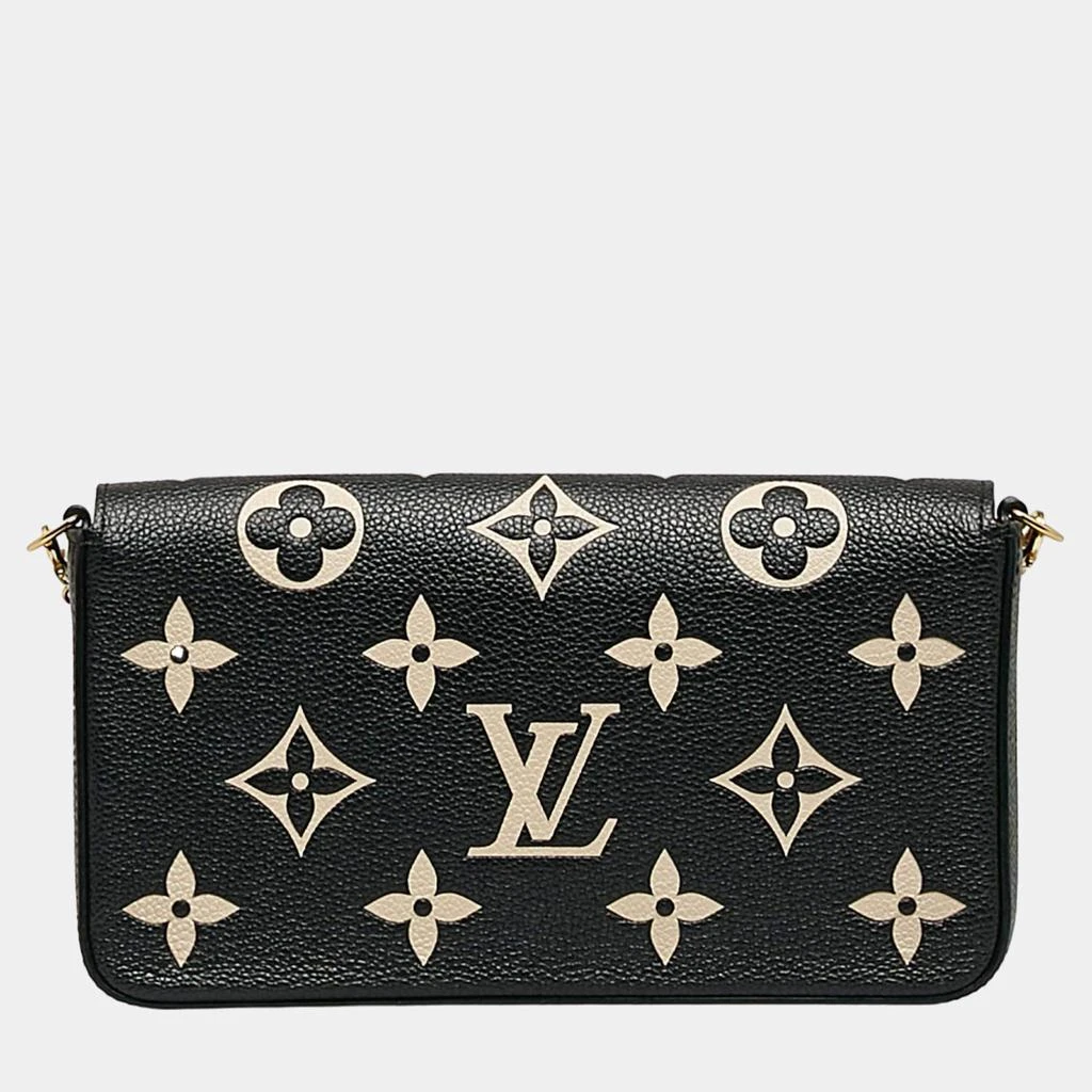 Louis Vuitton   Louis Vuitton Black Bicolor Monogram Empreinte Pochette Felicie 3