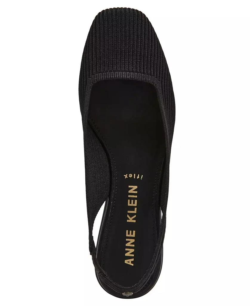 Anne Klein Women's Witty Slingback Wedge Heel Pumps 4