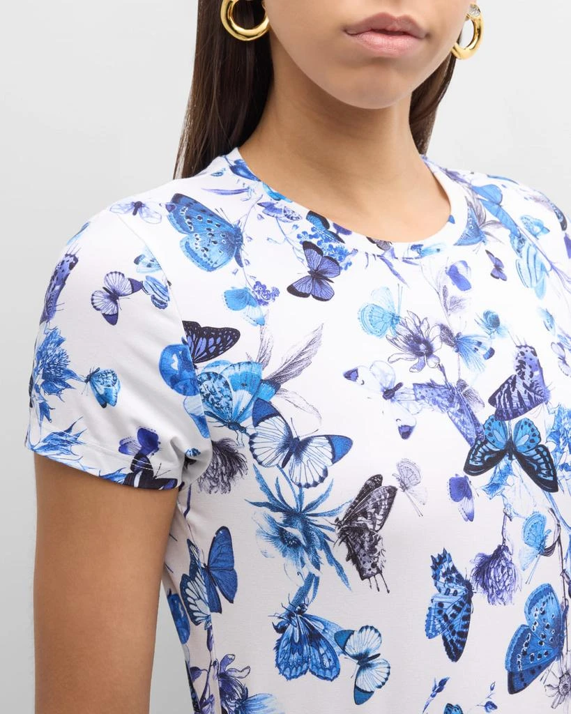 L'Agence Ressi Short-Sleeve Butterfly Tee 4